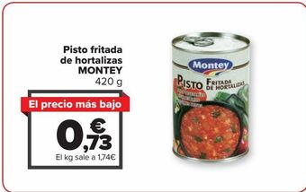 Carrefour Market Pisto fritada de hortalizas montey oferta