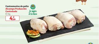 Alcampo Contramuslos De Pollo oferta