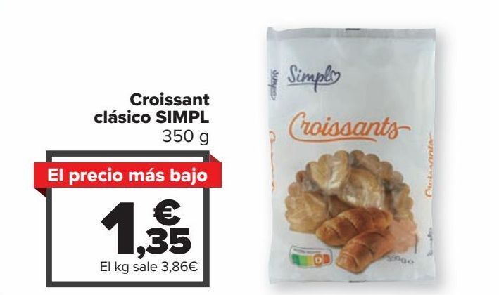 Carrefour Market Croissant clásico simpl oferta