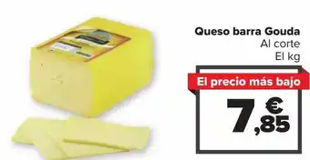 Carrefour Market Queso barra gouda oferta