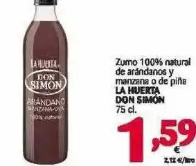 Alimerka La Huerta Don Simón 75cl oferta