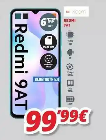 Mi electro Redmi 9at Xiaomi oferta
