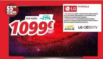 Mi electro Lg Tv 55cx6la oferta