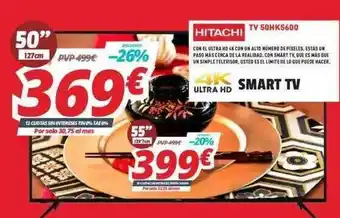 Mi electro Hitachi Tv 50hk5600 oferta