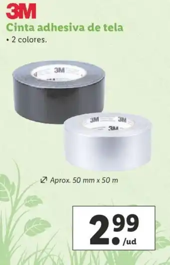 Lidl 3M Cinta Adhesiva De Tela oferta