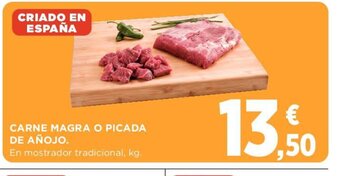Hipercor Carne Magra o Picada De Añojo oferta