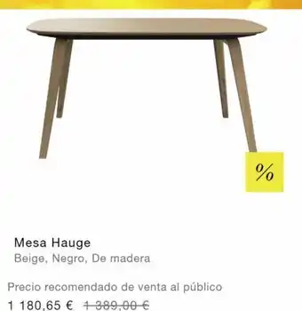 BoConcept Mesa tatay oferta