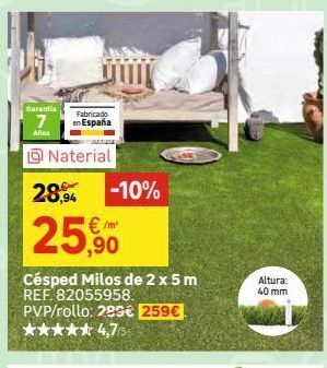 Leroy Merlin Césped oferta