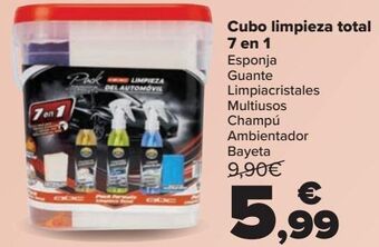 Carrefour Cubo limpieza total 7 en 1 oferta