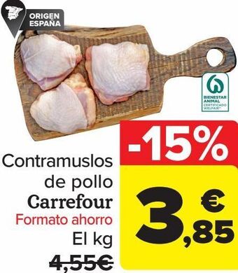 Carrefour Contramuslos de pollo carrefour oferta