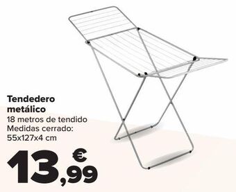 Carrefour Tendedero metálico oferta