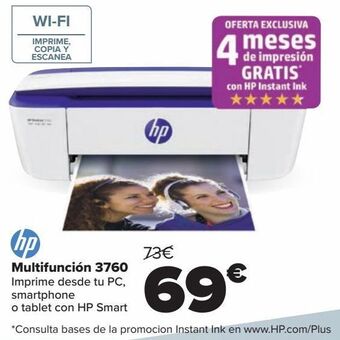 Carrefour Hp multifunción 3760 oferta
