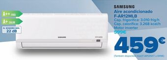 Carrefour Samsung aire acondicionado f-ar12mlb oferta