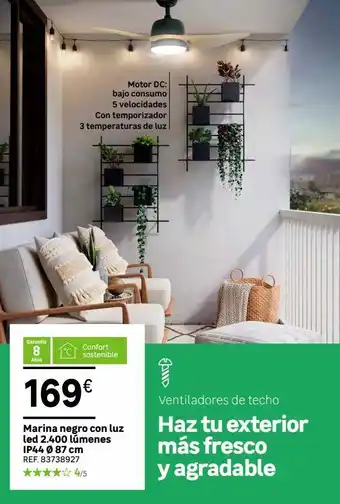 Leroy Merlin Ventilador de techo oferta
