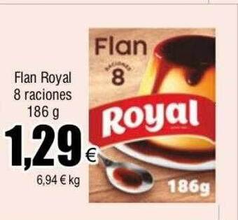 FROIZ Flan royal 8 raciones oferta