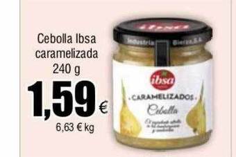 FROIZ Cebolla ibsa caramelizada oferta