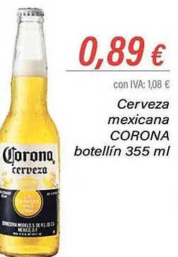 Cash Ifa Cerveza mexicana corona oferta