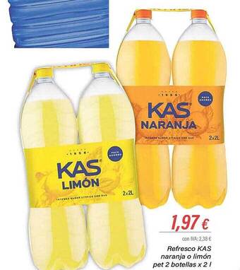 Cash Ifa Refresco kas naranja o limón oferta