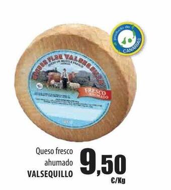 Spar Tenerife Queso fresco ahumado valsequillo oferta