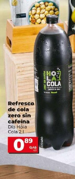 Dia Refresco De Cola Zero Sin Cafeina oferta