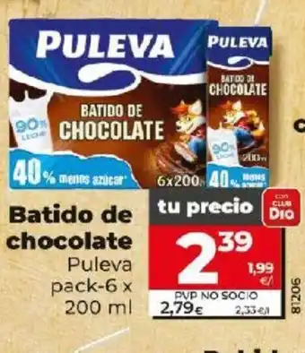 Dia Batido De Chocolate oferta