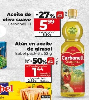 Dia Aceite De Oliva Suave oferta