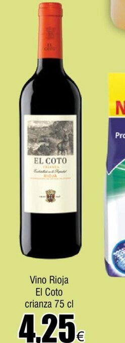 FROIZ Vino Rioja El Coto Crianza 75 cl oferta