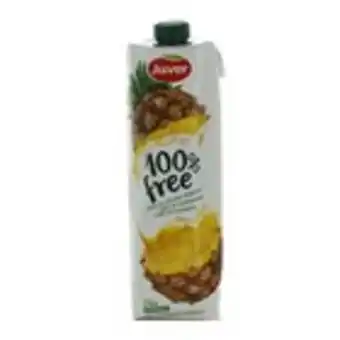Plusfresc Suc de pinya 100% free juver, envàs 1 litre oferta