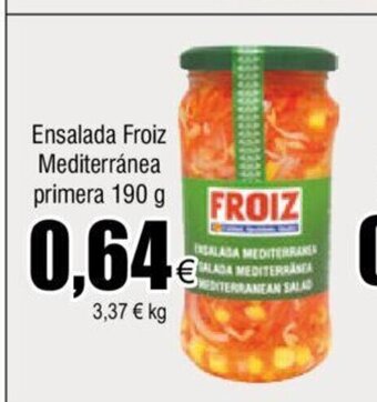 FROIZ Ensalada Froiz Mediterranea Primera 190 g oferta