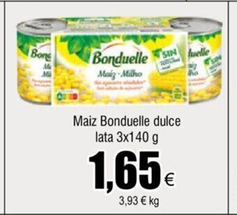 FROIZ Maiz Bonduelle Dulce Lata 3x140 g oferta