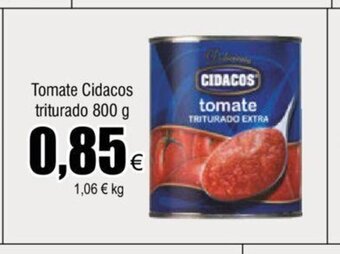 FROIZ Tomate Cidacos Triturado 800 g oferta