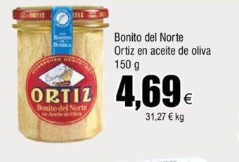 FROIZ Bonito Del Norte Ortiz En Aceite De Oliva 150 g oferta