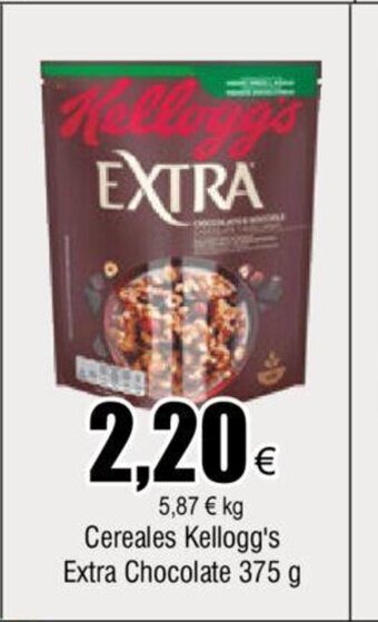 FROIZ Cereales Kellogg's Extra Chocolate 375 g oferta