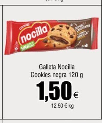 FROIZ Galleta Nocilla Cookies Negra 120 g oferta