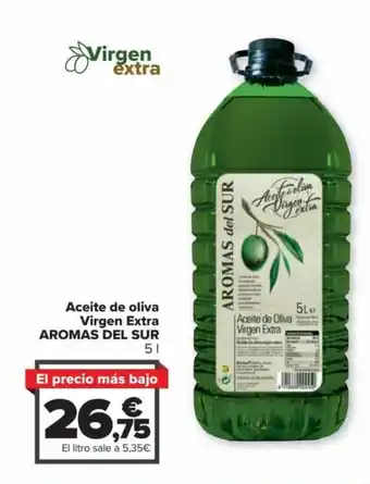 Carrefour Aceite de Olive Virgen Extra Aromas Del Sur oferta