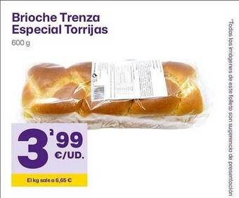 AhorraMas Brioche trenza especial torrijas oferta