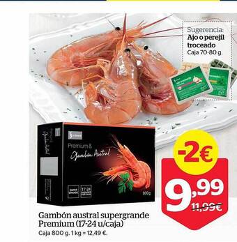 La Sirena Gambón austral supergrande premium oferta