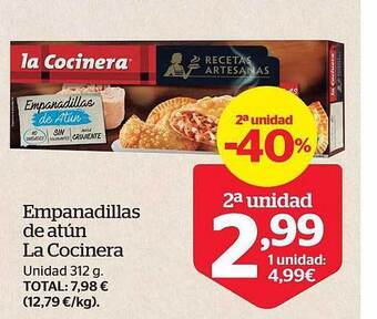 La Sirena 2a unidad -40% empanadillas de atún la cocinera oferta