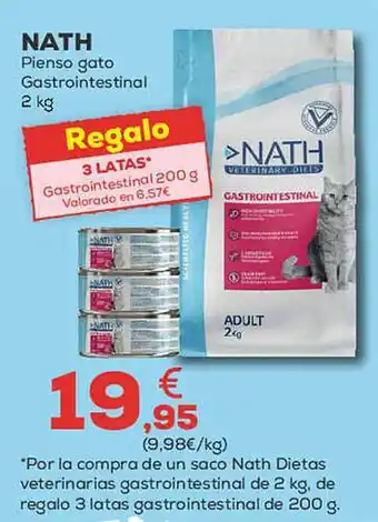 Kiwoko Nath pienso gato gastrointestinal oferta