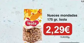 Spar La Palma Nueces mondadas isola oferta