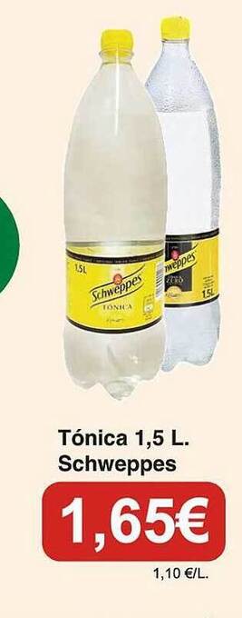 Spar La Palma Tónica schweppes oferta