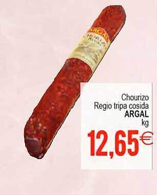 Plenus Supermercados Chourizo regio tripa cosida argal kg oferta