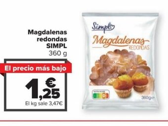 Carrefour Magdalenas Redondas SIMPL oferta