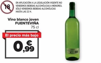 Carrefour Vino Blanco Joven Fuenteviña oferta