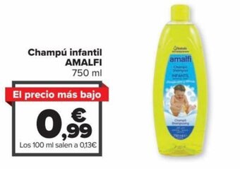 Carrefour Champú Infantil Amalfi oferta
