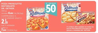 Hipercor Pizza Prosciutto Ristorante Dr. Oetker oferta