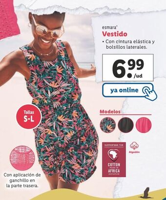 Lidl Vestidos esmara oferta