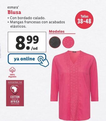 Lidl Blusa esmara oferta
