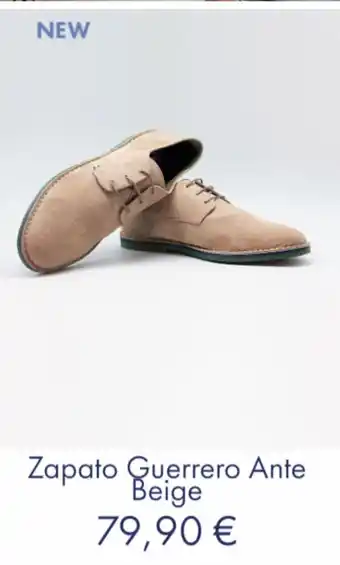 El Ganso Zapatos guerrero ante beige oferta