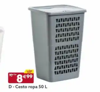 GiFi Cesto ropa 50 l oferta